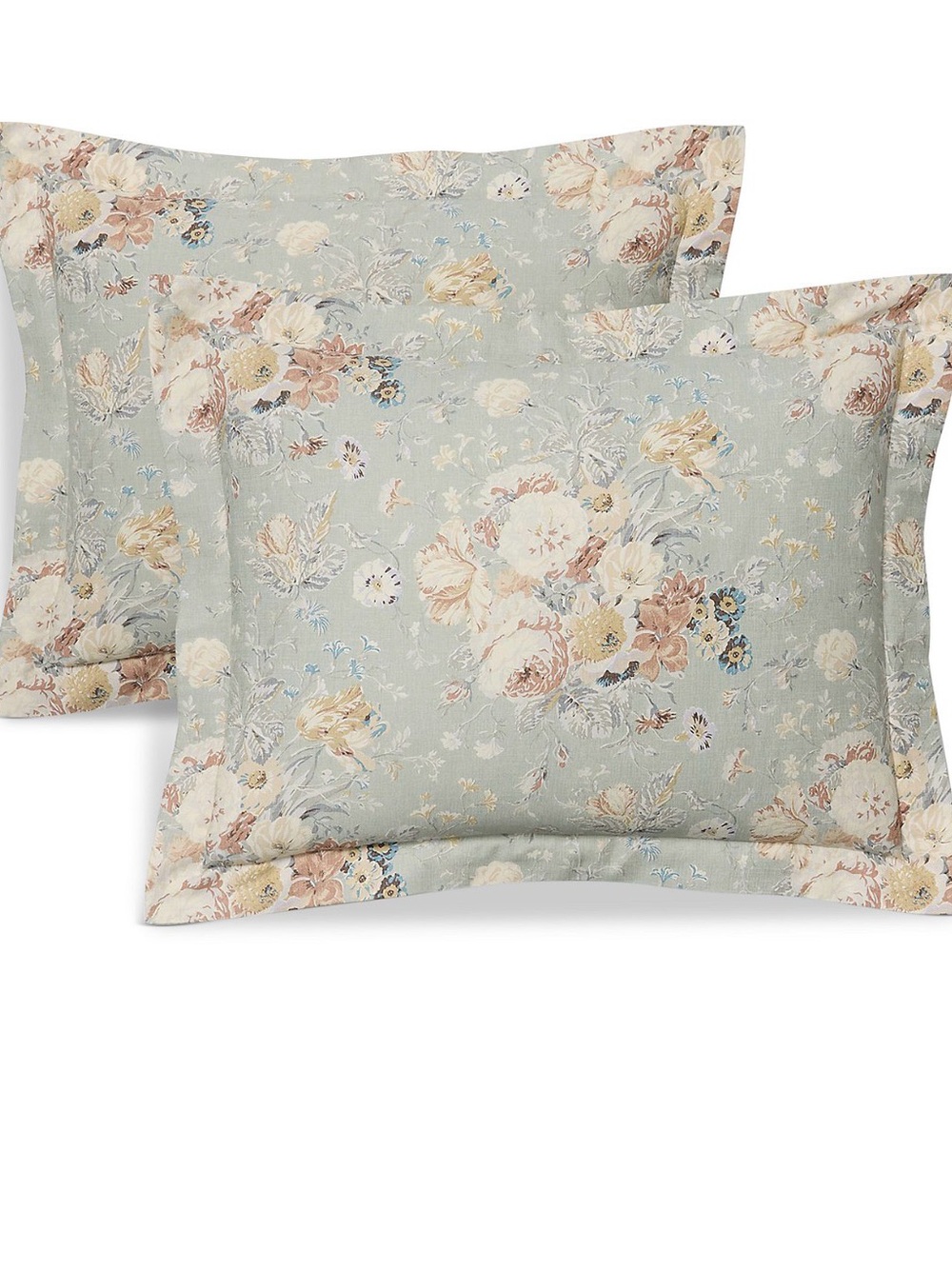 Ralph Lauren Home Two Pillow Cases 100% Cotton 20 X 26 IN / 51 X 66 CM
